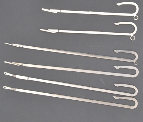 DAHU DH 750 SL Knitting Machine Spare Parts Lace Pipe 10 Guage Warp Knitting Needles