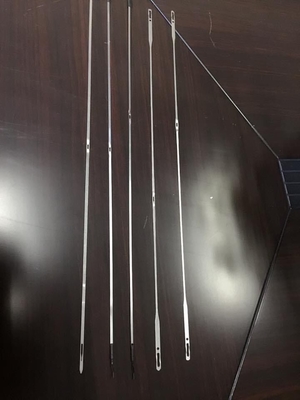 Special Heald For Carpet Jacquard Loom Machine Length 520mm O Type Heald Wire For Vandewalle Carpet Weaving Parts